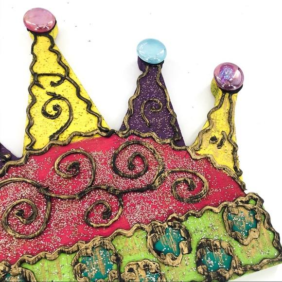 Whimsical Handmade Princess Crown - Picture 3 of 4